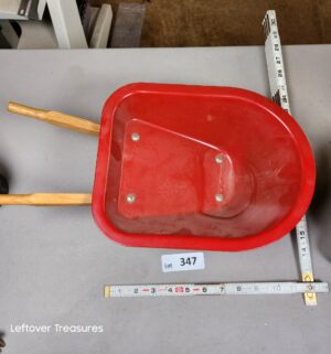 a347- vintage Radio Flyer toy wheelbarrow - Image 2
