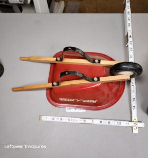 a347- vintage Radio Flyer toy wheelbarrow - Image 3