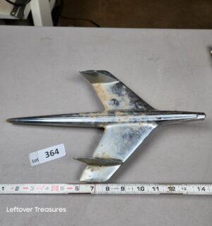 a364- 1955-1956 Chevrolet Bel Air hood ornament - Image 1