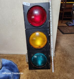 a374- vintage Econolite traffic street signal light - Image 1