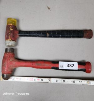 a382- Snap-on brand dead blow hammers - Image 1