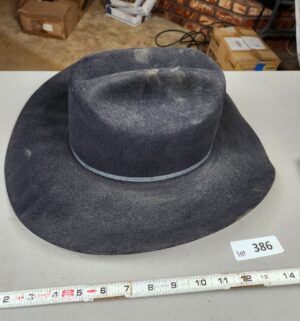 a386- Tony Lama Cowboy Hat Size 7 1/2 - Image 2