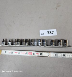 a387- Snap-on 3/8 drive socket set - Image 1