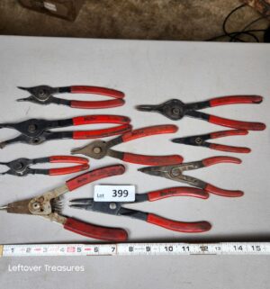 a399- assorted Blue-Point retaining ring pliers - Image 1