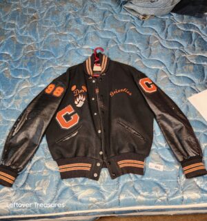 a441- Vintage Grizzlies varsity jacket - Image 1