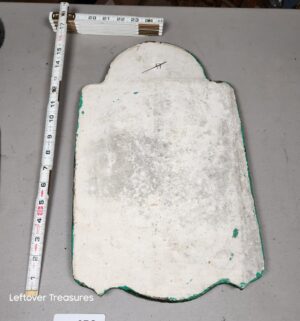 a450- 1970s Indian Cigars chalkware plaque - Image 2