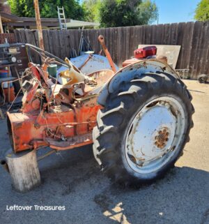 a457- salvaged presumably Ford 801 tractor.