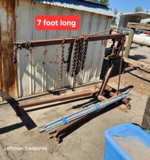 a458- Large portable engine hoist - Image 1