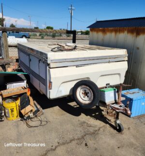 a459- 1980 Apache Camper Trailer. Clean Title. Pink Slip Transfer