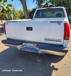 a461- 1998 Chevrolet Silverado. Runs and drives. Non Op. Sold AS IS. Clean Title. Pink Slip Transfer - Image 3