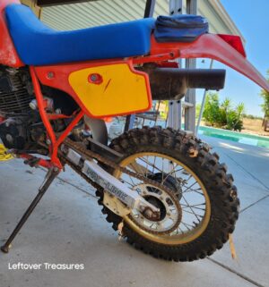 a463- 1986 Honda XR600R. Clean Title. Pink Slip Transfer - Image 3