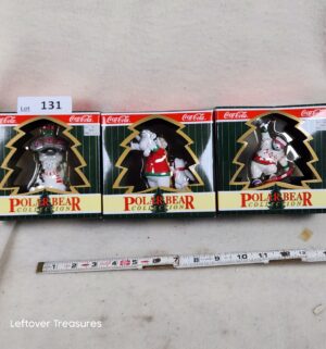 b131- Coca Cola Trim a tree ornaments