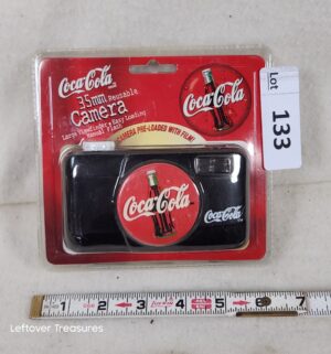 b133- Coca Cola 35mm Camera w/ film