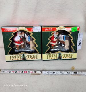 b139- Coca Cola Trim a tree ornaments