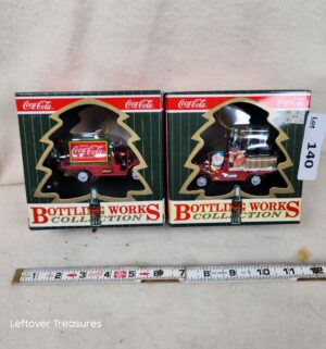 b140- Coca Cola Trim a tree ornaments