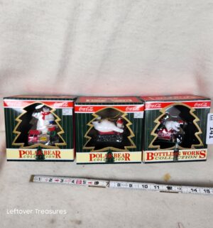 b141- Coca Cola Trim a tree ornaments