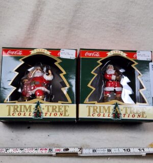 b144- Coca Cola Trim a tree ornaments