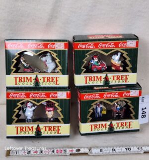b148- Coca Cola Trim a tree ornaments