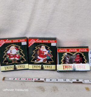 b149- Coca Cola Trim a tree ornaments