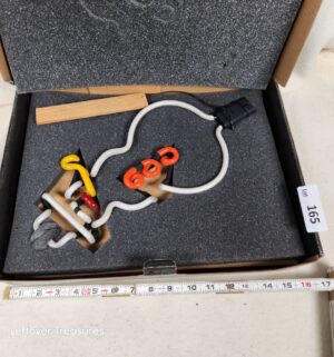b165- Snowman, no base. Advantage Interchangeable Neon Sculpture