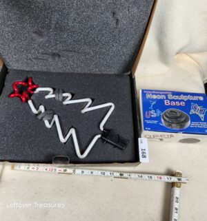 b168- Christmas Tree w/ base. Advantage Interchangeable Neon Sculpture