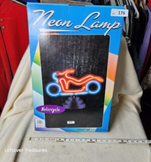 b176- Motorcycle Neon Lamp w/ base