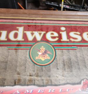 b223- 1998 Budweiser advertising mirror - Image 2