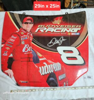 b226- 2005 Budweiser Racing NASCAR replica hood features Dale Earnhardt Jr. - Image 1