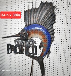 b230- Cerveza Pacifico branded hanging sign
