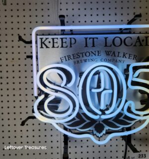 b233- Firestone Walker Brewing Company LED neon sign Keep It Local - Image 3