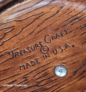 c6- vintage Treasure Craft canister set - Image 4