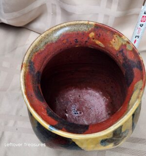 c9- handmade art pottery vase - Image 3
