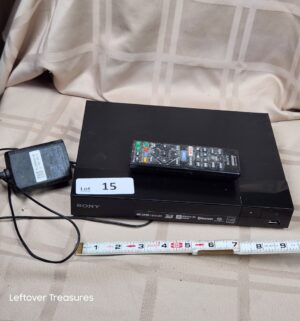 c15- Sony 4K UHD Upscale w/ remote. Tested/works