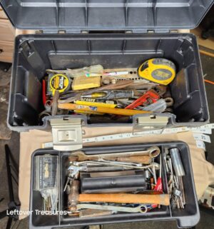 c23- Stanley 20 inch Pro Toolbox w/ tools - Image 3