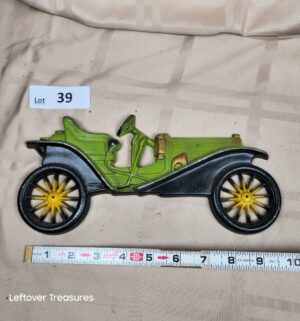 c39- 1909 Hupmobile cast aluminum wall plaque made by Midwest Products - Image 1