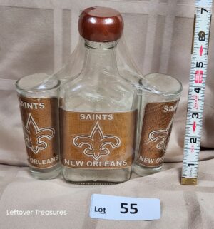 c55- New Orleans Saints Bar Set