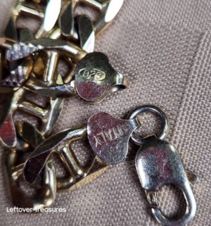 c103- Sterling Silver 925 Hip Hop style cross pendant necklace w/ CZ Stones. Metal Acid Tested - Image 3