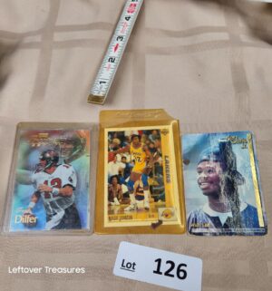 c126- Trent Dilfer, Magic Johnson. PSA 1 Ken Griffey Jr