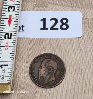 c128- Italian 10 Centesimi coin from 1867 - Image 3