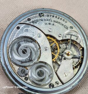 c136- vintage Elgin pocket watch - Image 5