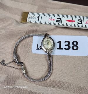 c138- vintage Gruen Precision wristwatch. 10k Rolled Gold Plated. 10k gold filled wrist