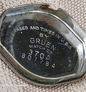 c138- vintage Gruen Precision wristwatch. 10k Rolled Gold Plated. 10k gold filled wrist - Image 5