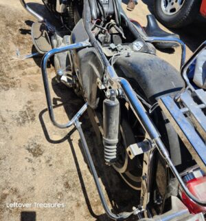 c165- 1994 Harley Davidson Road King Motorcyle & 1995 Bushtee Trailer. Pink Slip Transfer on Both - Image 5