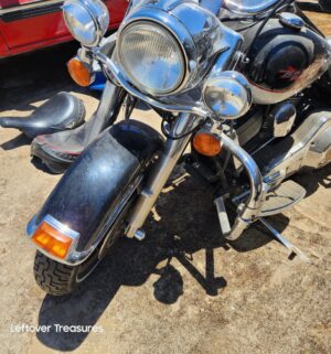 c165- 1994 Harley Davidson Road King Motorcyle & 1995 Bushtee Trailer. Pink Slip Transfer on Both - Image 8