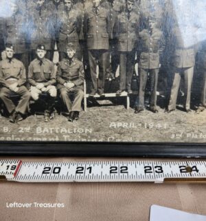 d11- 1941 U.S. Army soldiers stationed at Fort Knox, KY, identified as Company B, 2nd Battalion, Armored Force Replacement Training Center - Image 3