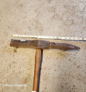 d29- Antique Mining Hammer
