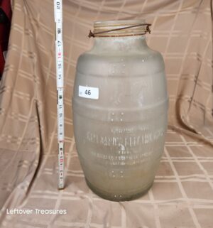 d46- Gem Dandy Electric Butter Churn glass jar - Image 1