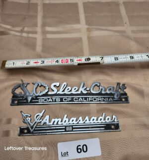 d60- Sleek-Craft Ambassador speed boat - Image 1