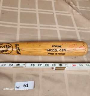 d61- Signed Wild Thing Mascot from The Fresno Grizzlies AAA baseball team