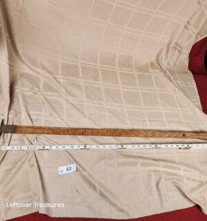 d62- 1950s French walnut vide-poche wantage rod, gauging rod, or dipping rule